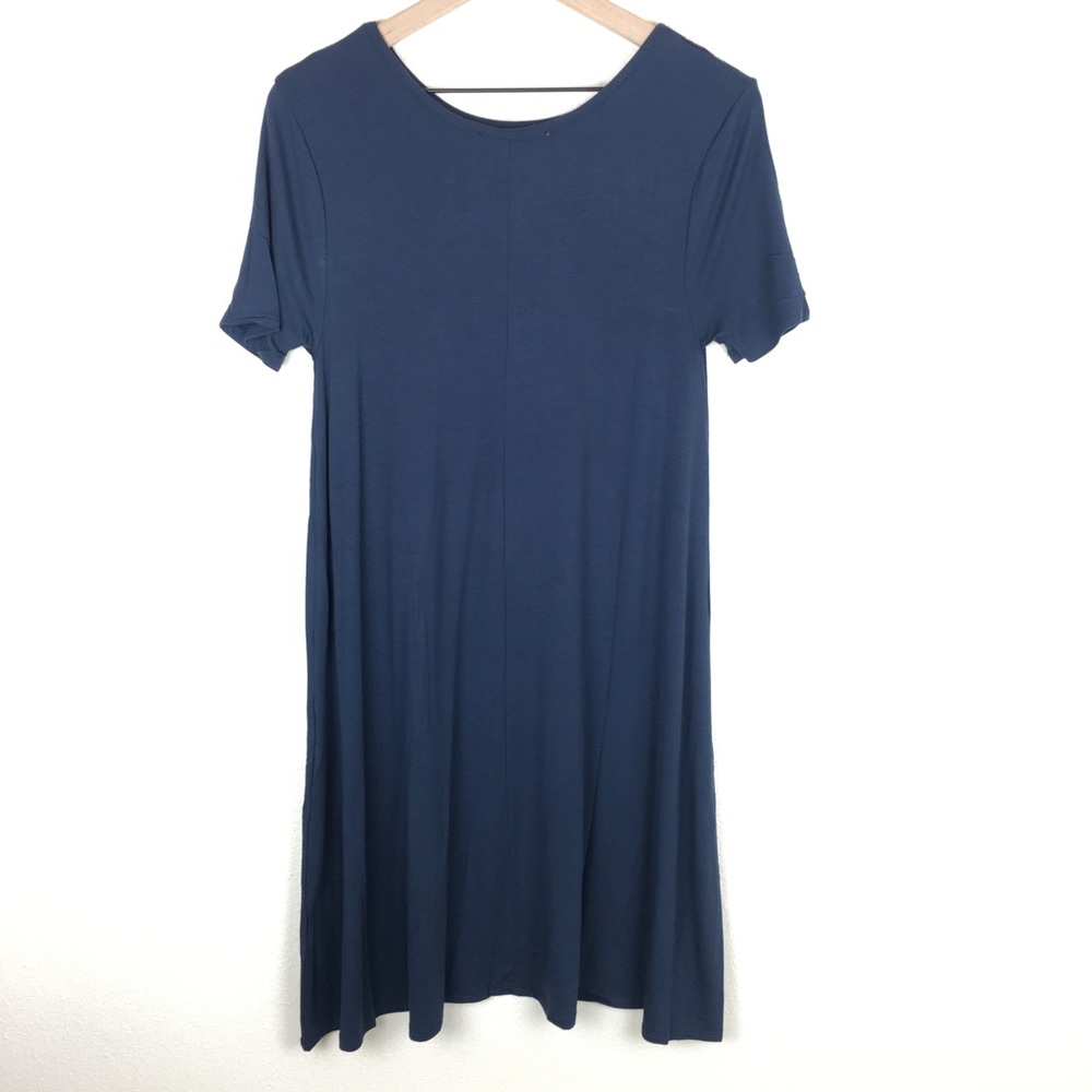 Navy T-shirt Dress
